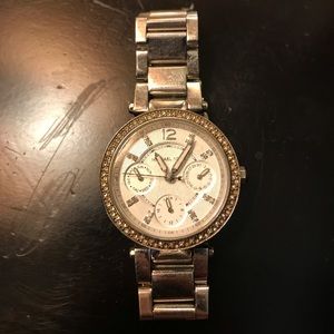 Stainless steel Michael Kors watch